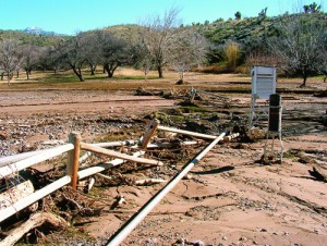 Damaged flood