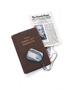 servicemen's editions of the Book of Mormon and the Church News