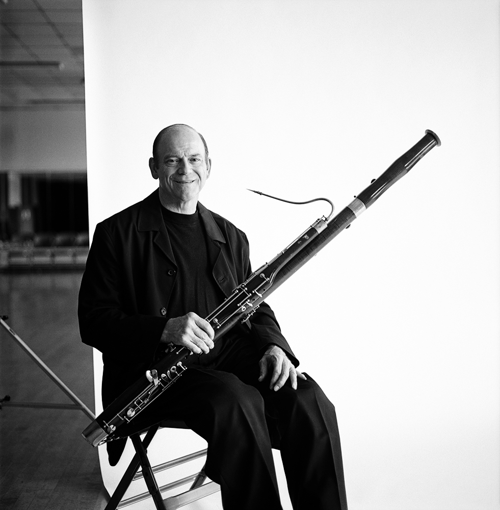 Ray Smith with the Bassoon