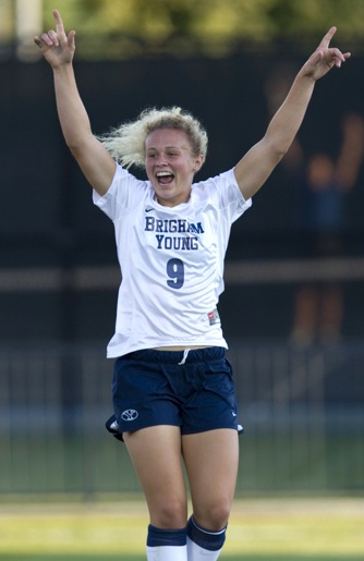 BYU Soccer Player