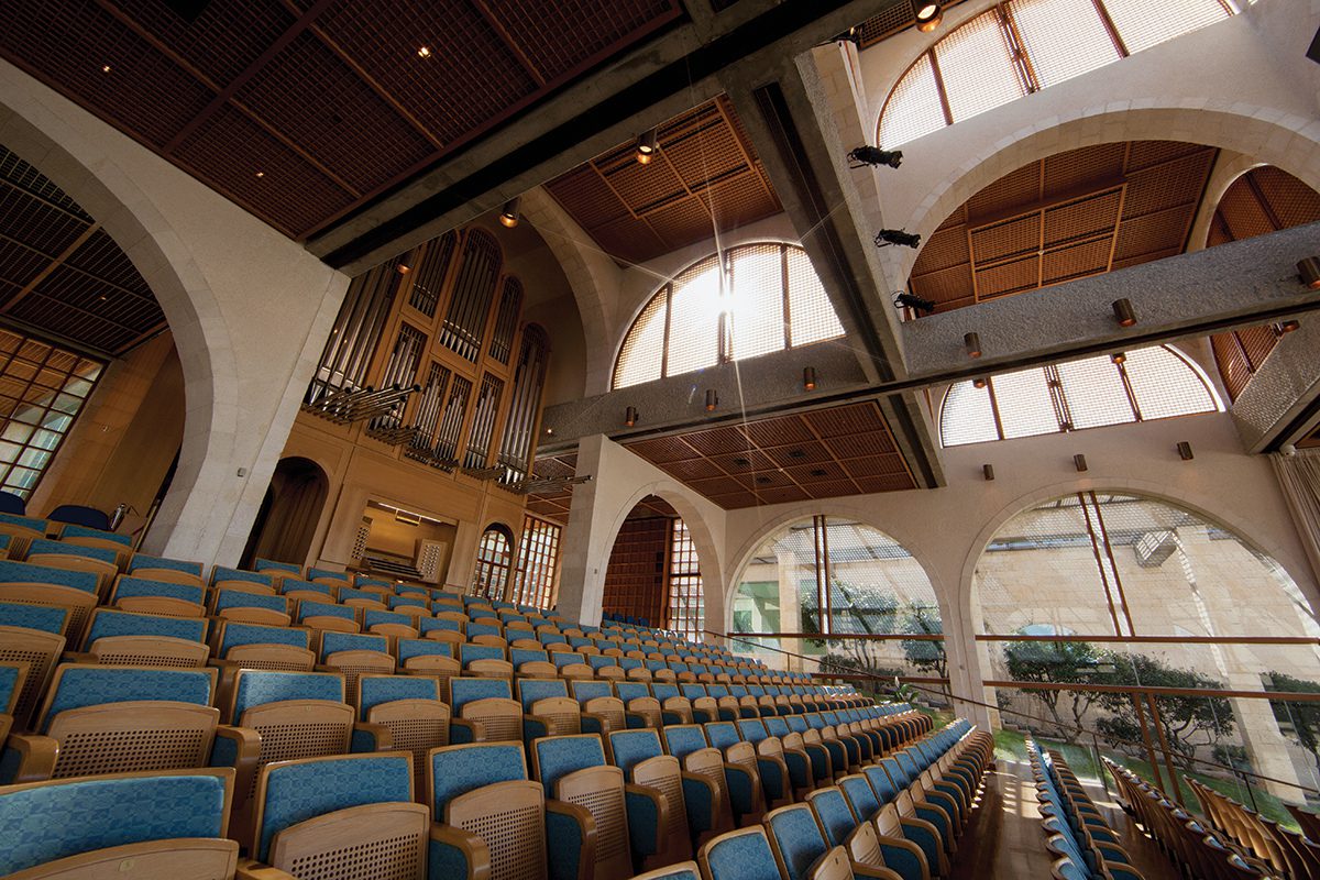 BYU Jerusalem Center auditorium