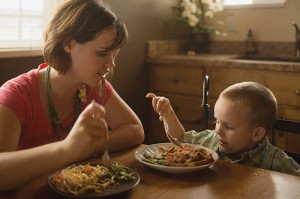 Children can be picky eaters, but Hillary Steab learned a mealtime method in a BYU health education class that has promoted happy, healthy eating in her family.