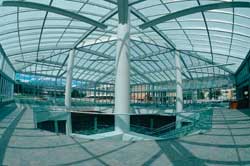 BYU library atrium