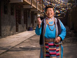 As they traveled, the BYU group photographed colorfully dressed ethnic minorities, including the Miao, Shuang, Dong, and Yao people. Shad Hopkins was inspired by the people living in the small villages they visited. "I felt so lucky to see how they live and meet them. I thought that they had so little and lived such a hard life. But these people were happy." Photo by Shad Hopkins.