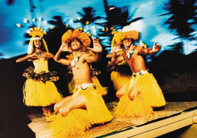 Tahitian dancing