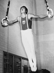 Hoeger was only 16 when he left Venezuela to join BYU's gymnastics team.