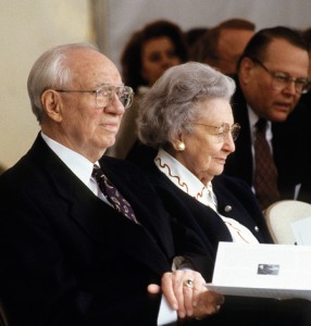 President and Sister Hinckley