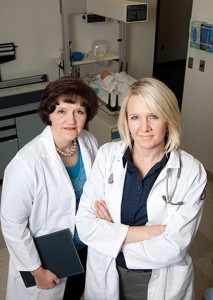 Renea Beckstrand and Nicole Rawle