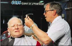 Gary Dayton barber man