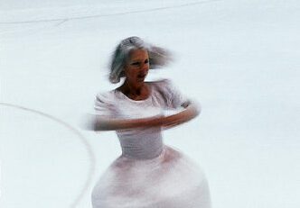 Woman Ice Skating