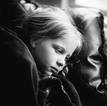 Despondent Young Girl