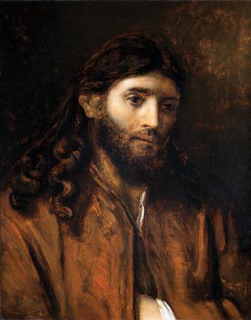 Head of Christ, Circle of Rembrandt