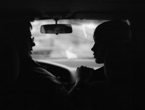 Parent and Child in Car