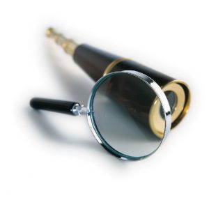 Telescope and magnifying glass