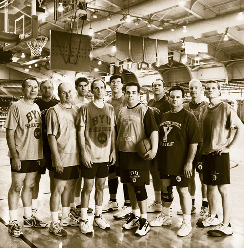BYU Professionals Playing Basketball