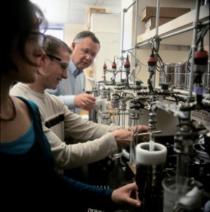 Researchers in a Lab