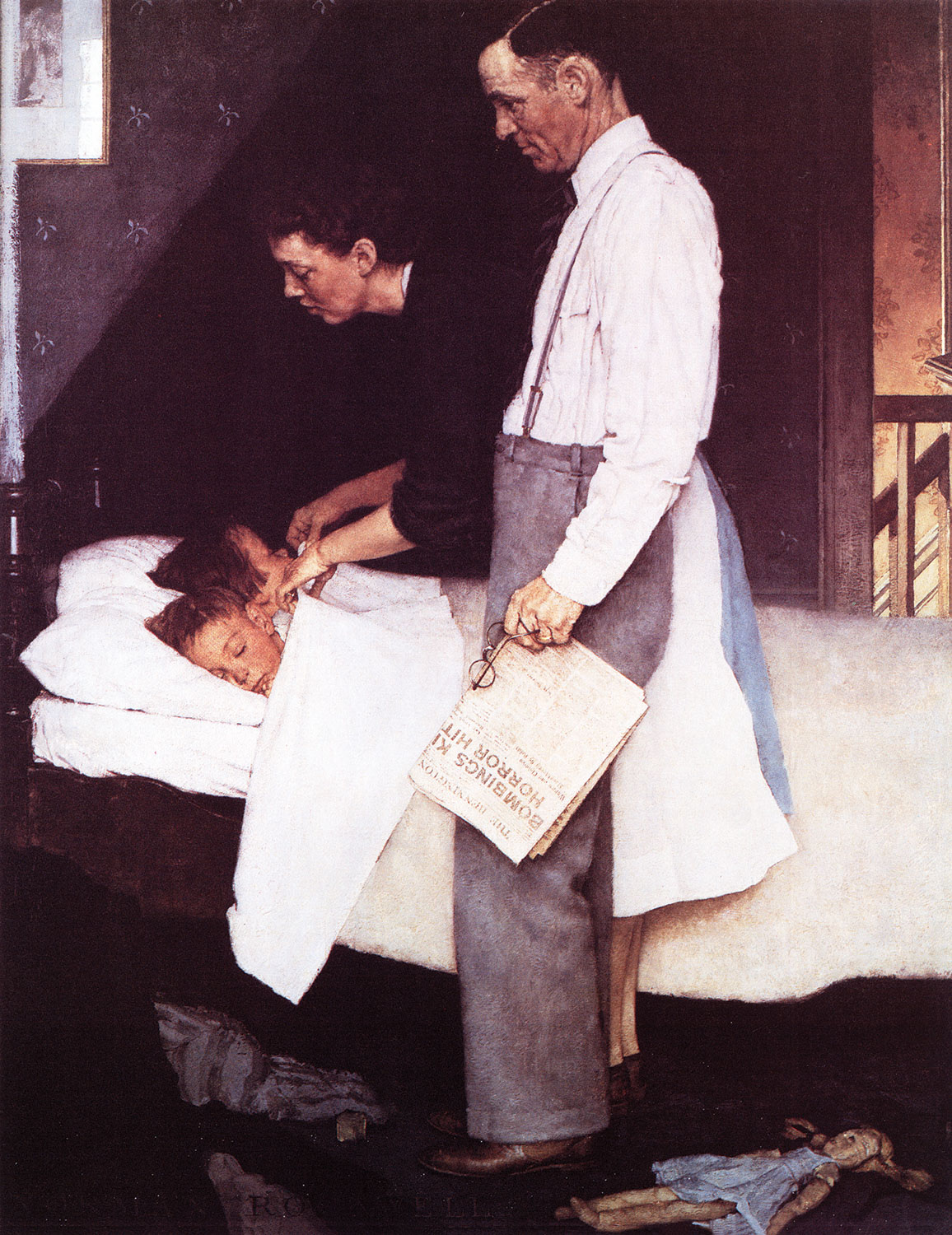 Freedom From Fear by Norman Rockwell