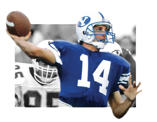 Ty Detmer in uniform