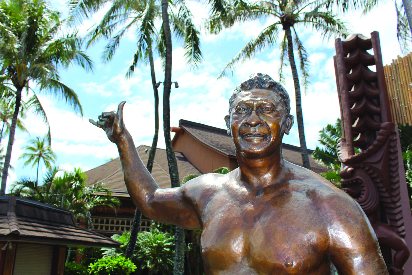 Statue of Laie Latter-day Saint Hamana Kalili (1882-1958)