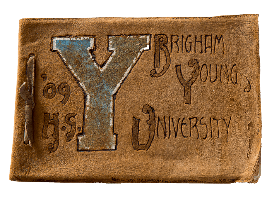 Cover of the first BYU yearbook