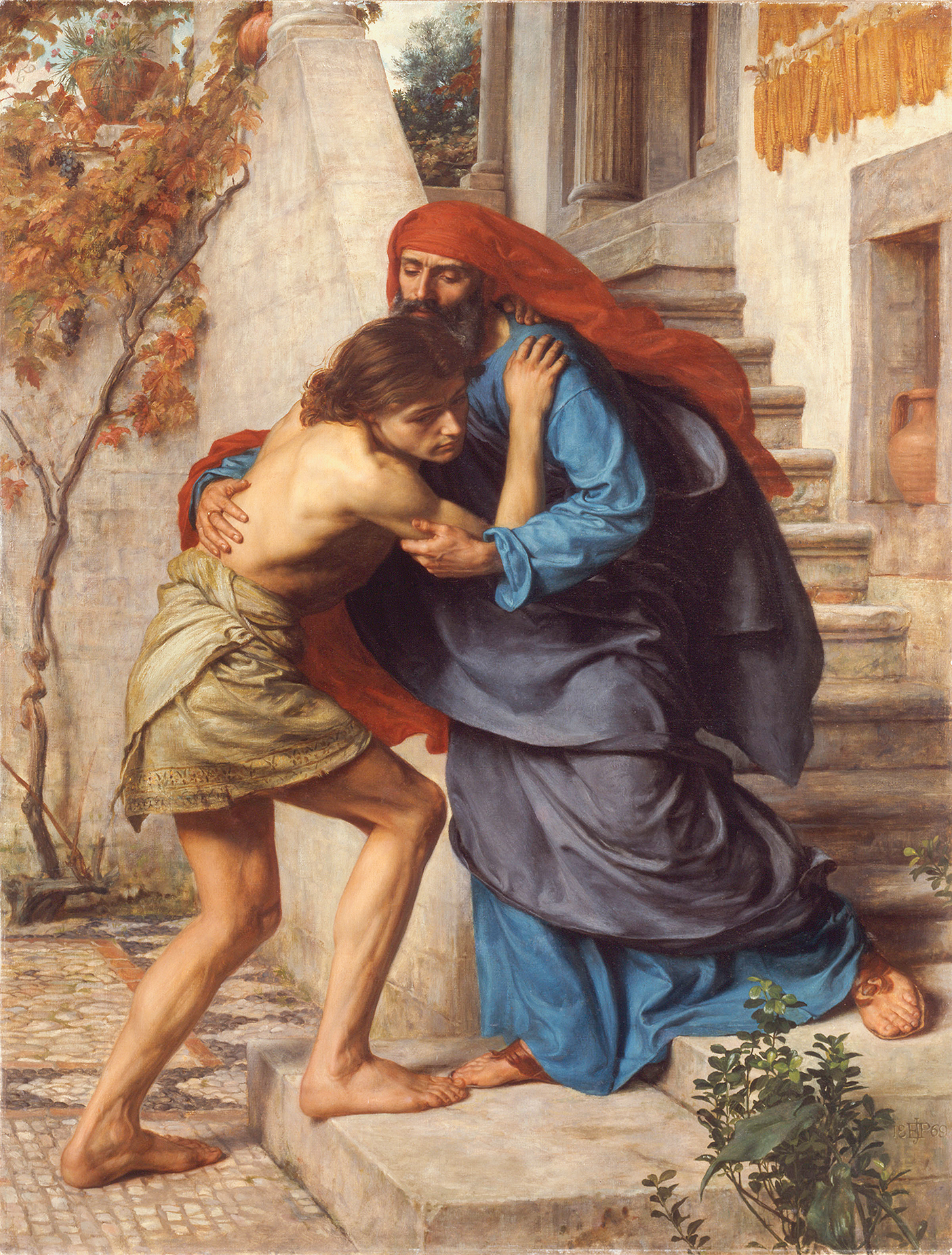 Sir Edward John Poynter's painting, The Prodigal’s Return.