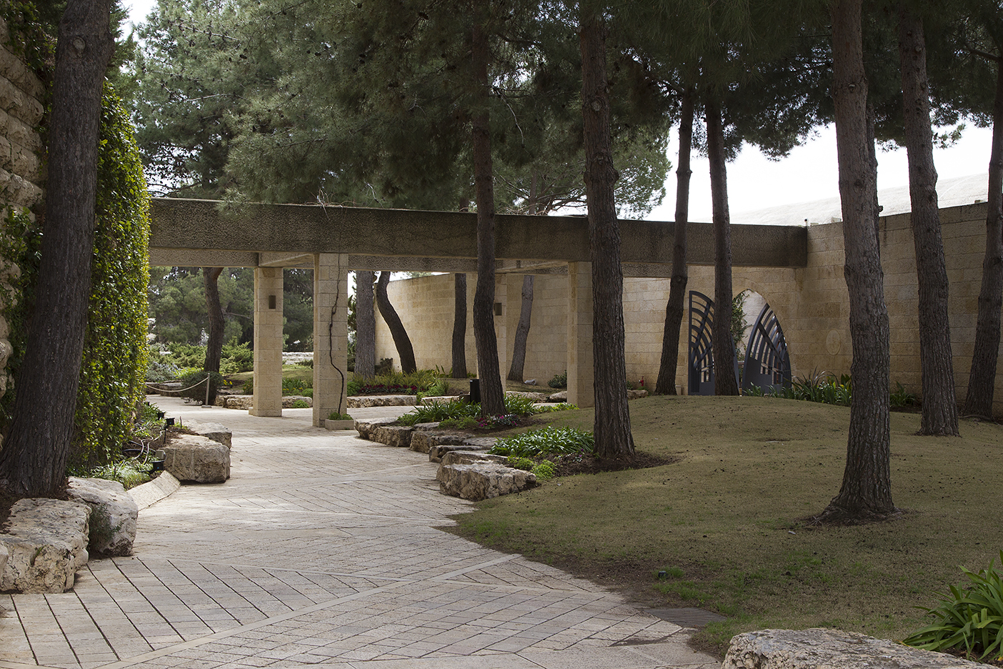 BYU Jerusalem Center exterior and Old Jerusalem