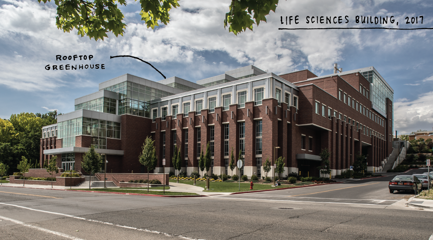 The new Life Sciences Building