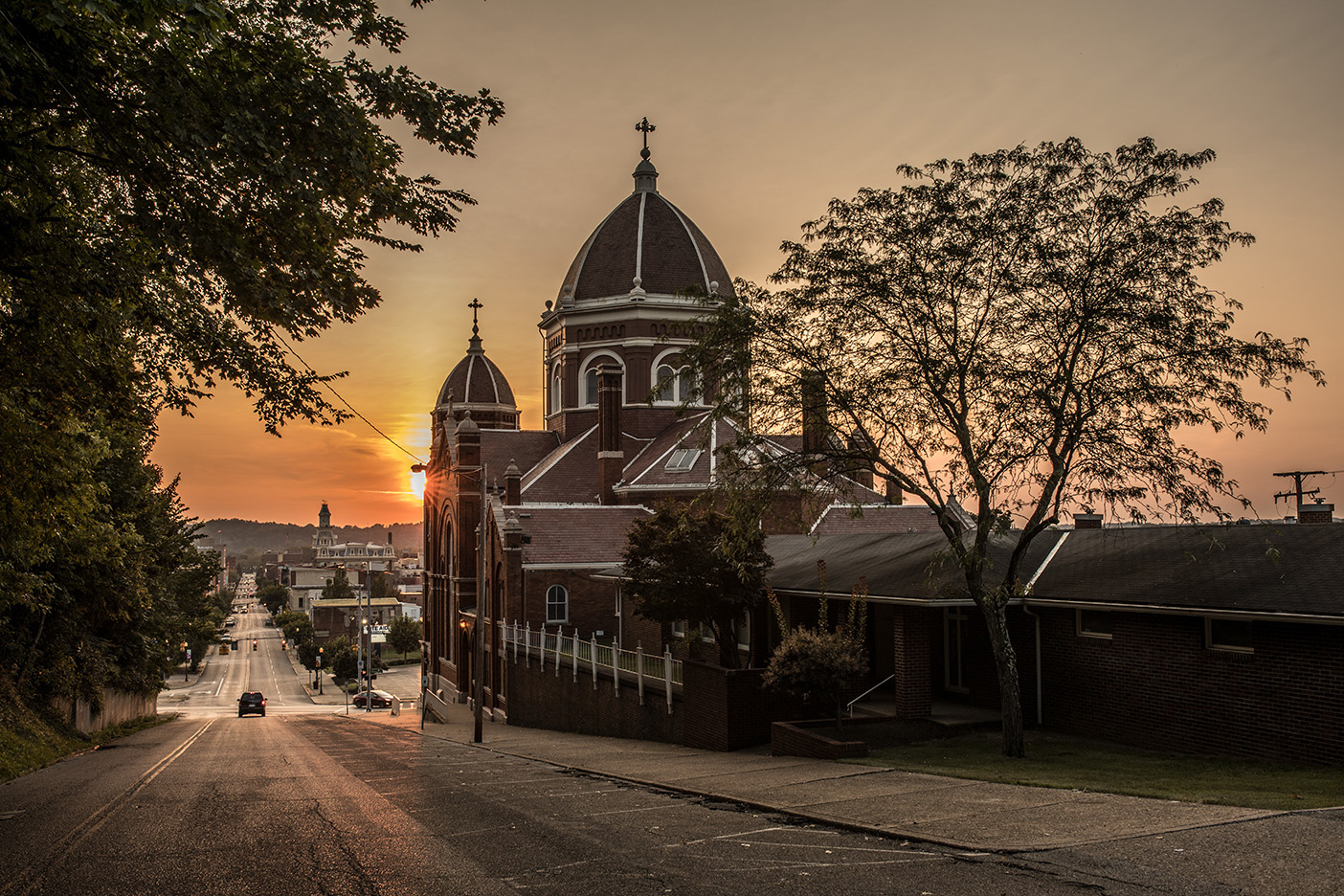 St. Nicholas Catholic church in Zanesville, Ohio.