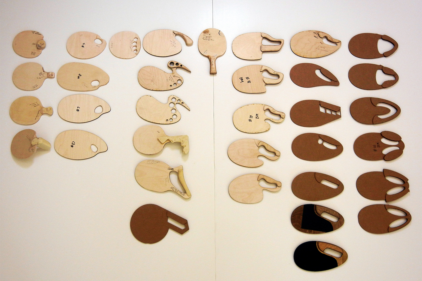 A photo of paddle iterations