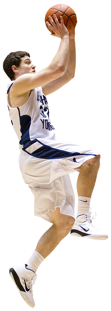 Jimmer Fredette prepares to shoot a basket during a BYU game.