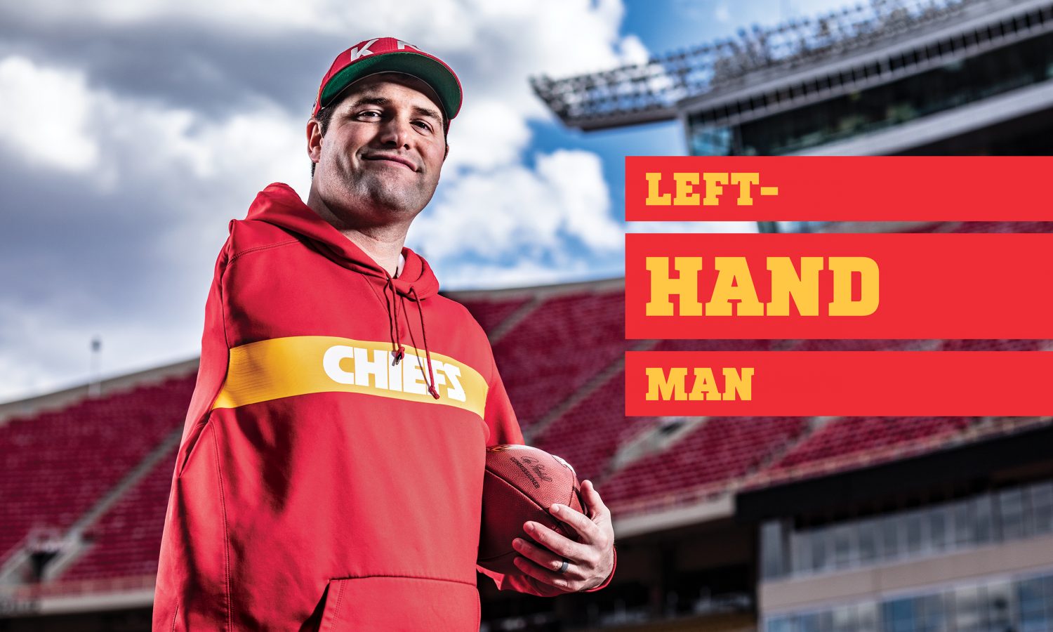 Porter Ellett, Kansas City Chiefs Assistant, Thriving With One Arm