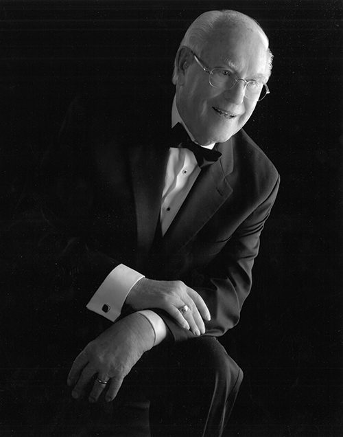 100-year-old LaVar Jones in a tuxedo.