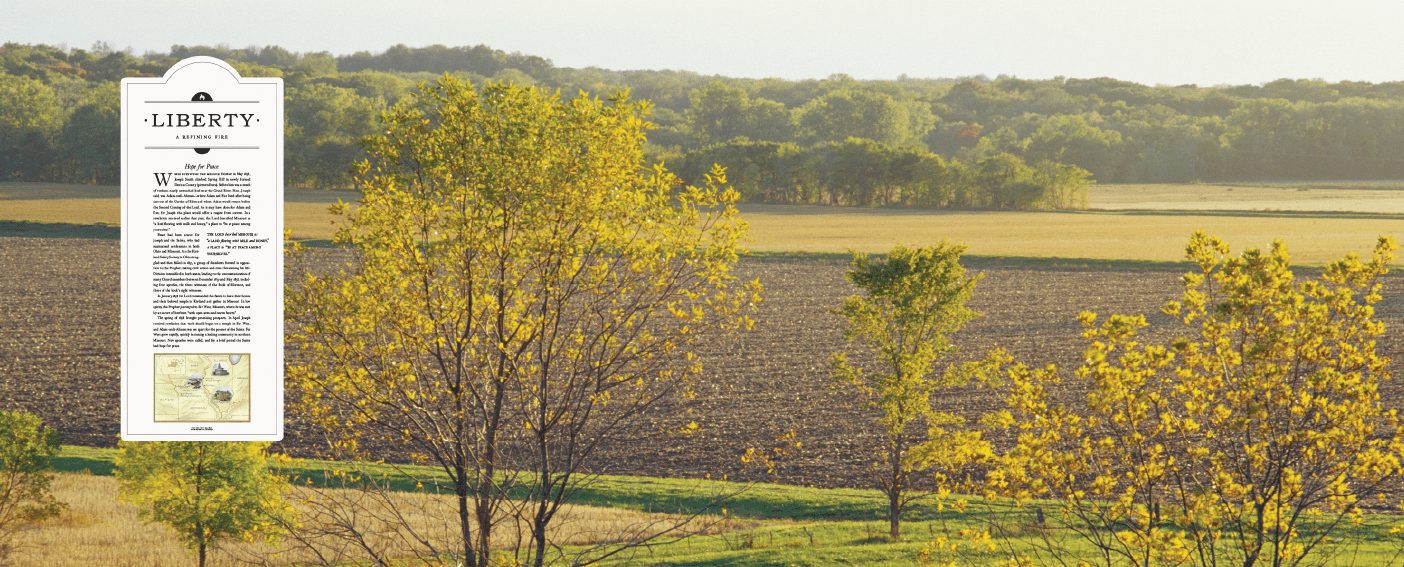 A field in Daviess County, Missouri.