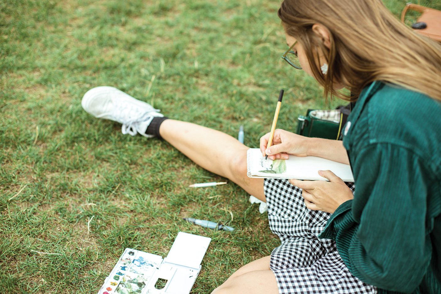 A picture of a Lexi Nilson painting in England.