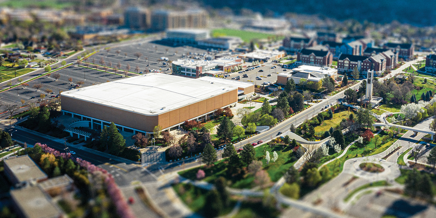 A model of BYU campus