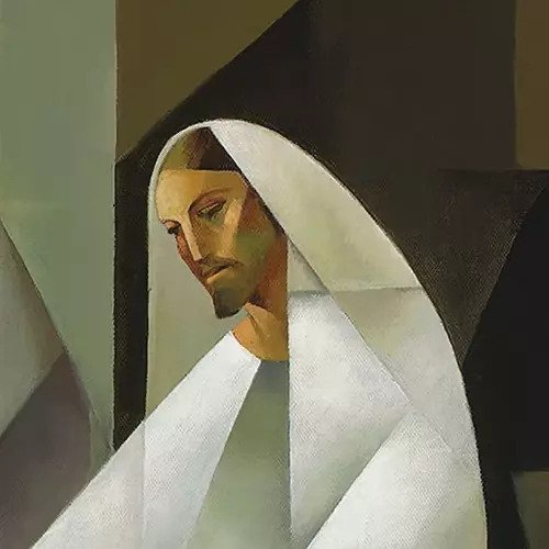 A painting of Jesus Christ by Jorge Cocco