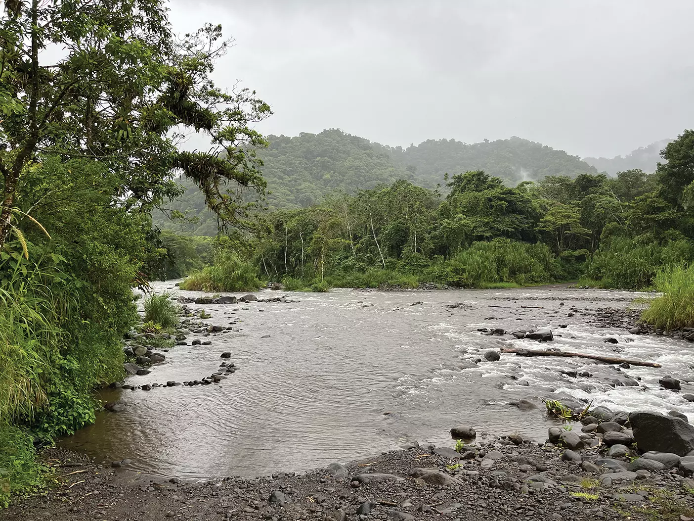 A Costa Rican river.