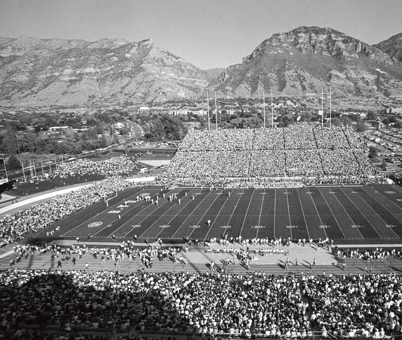 BYU Football Game Day with Dad