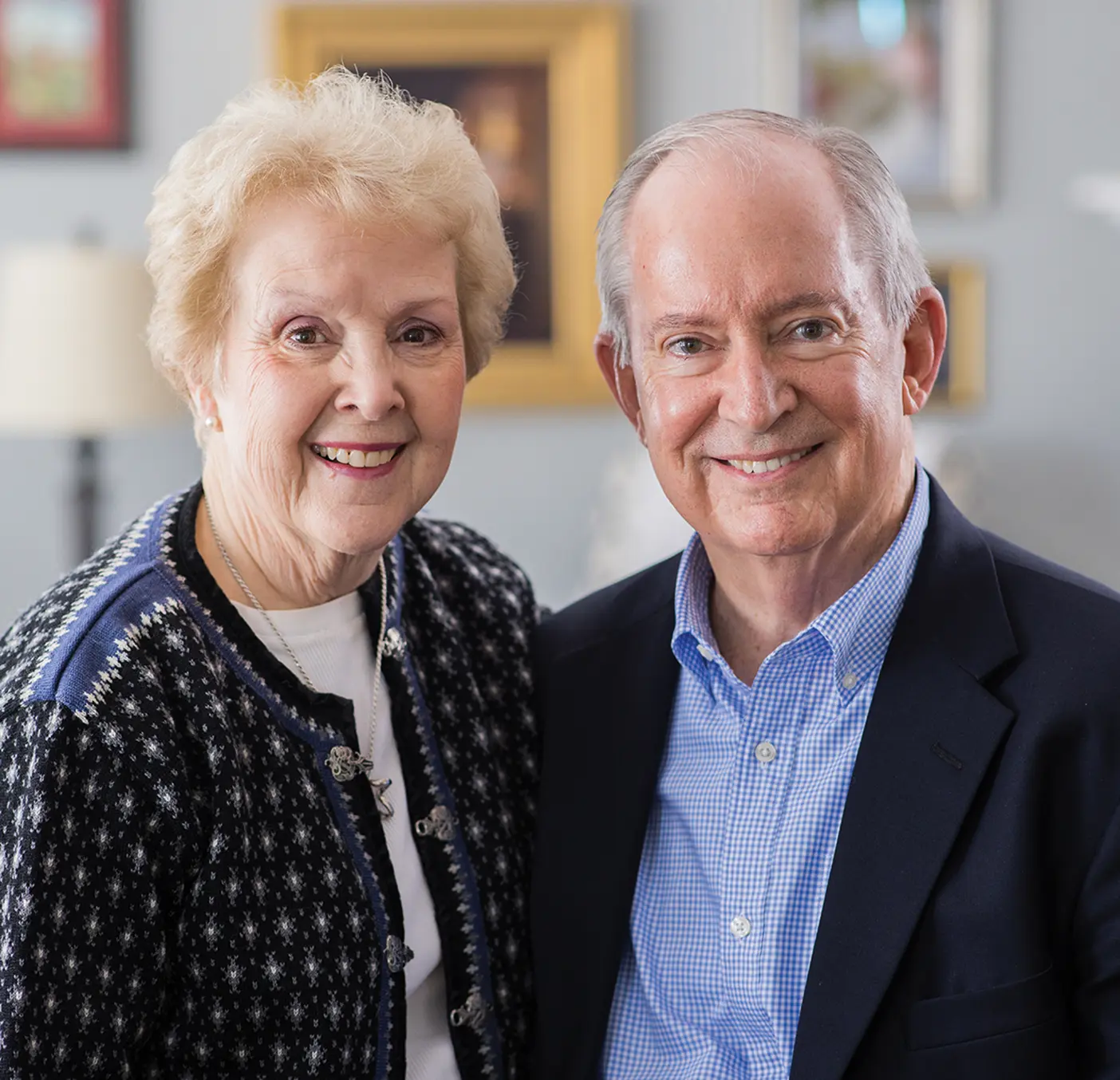 Portrait of Sidney and Bill Price.