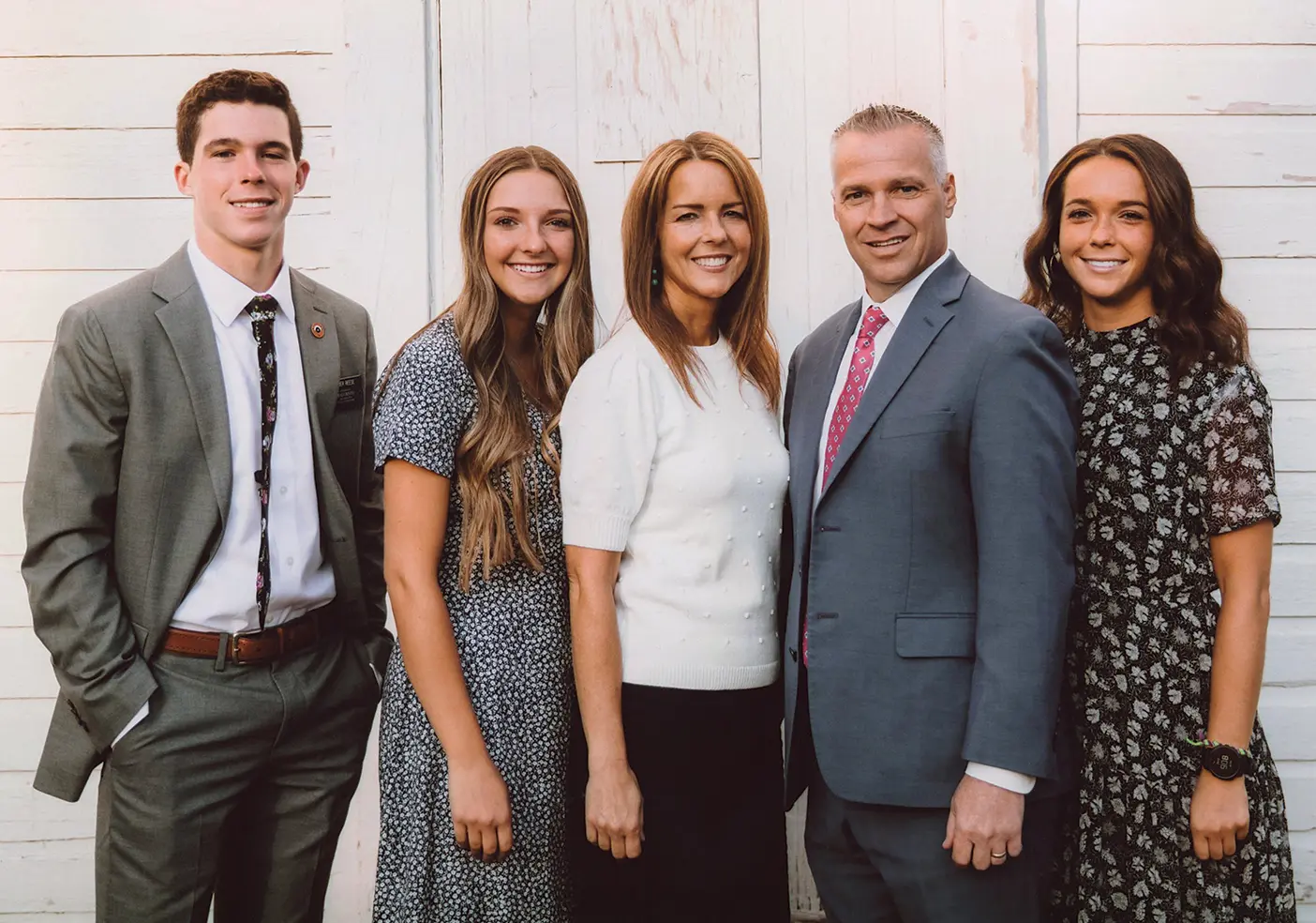 Reese family, from left: Bryon, Brittany, Wendy, Shane, and Madison.