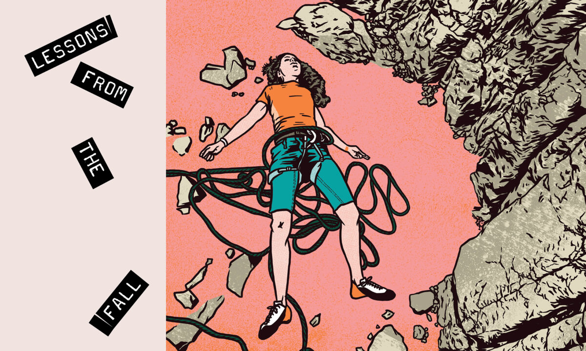 Spiritual Lessons from a 30Foot Rock Climbing Fall