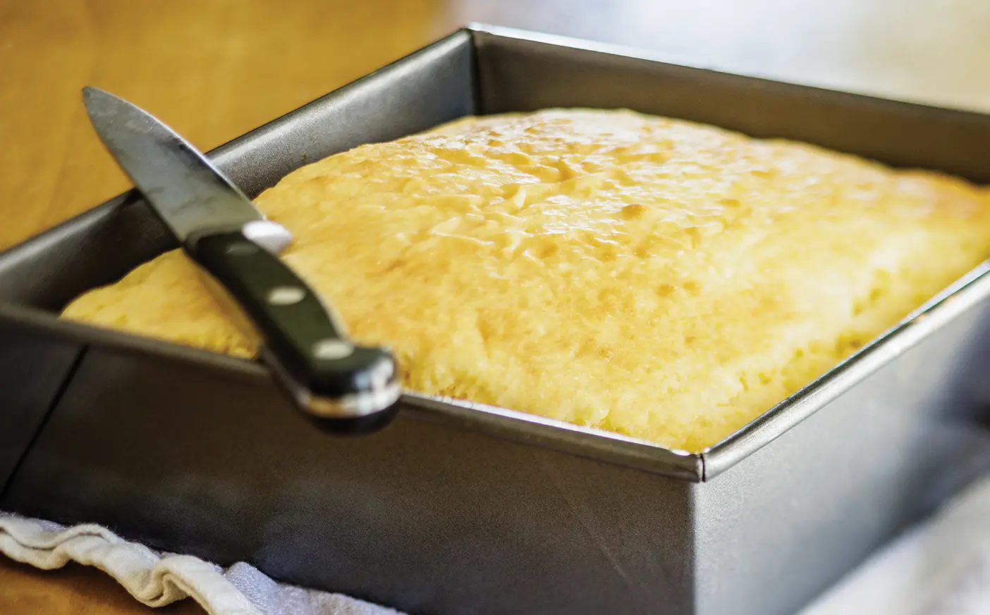 Southern BBQ cornbread recipe.