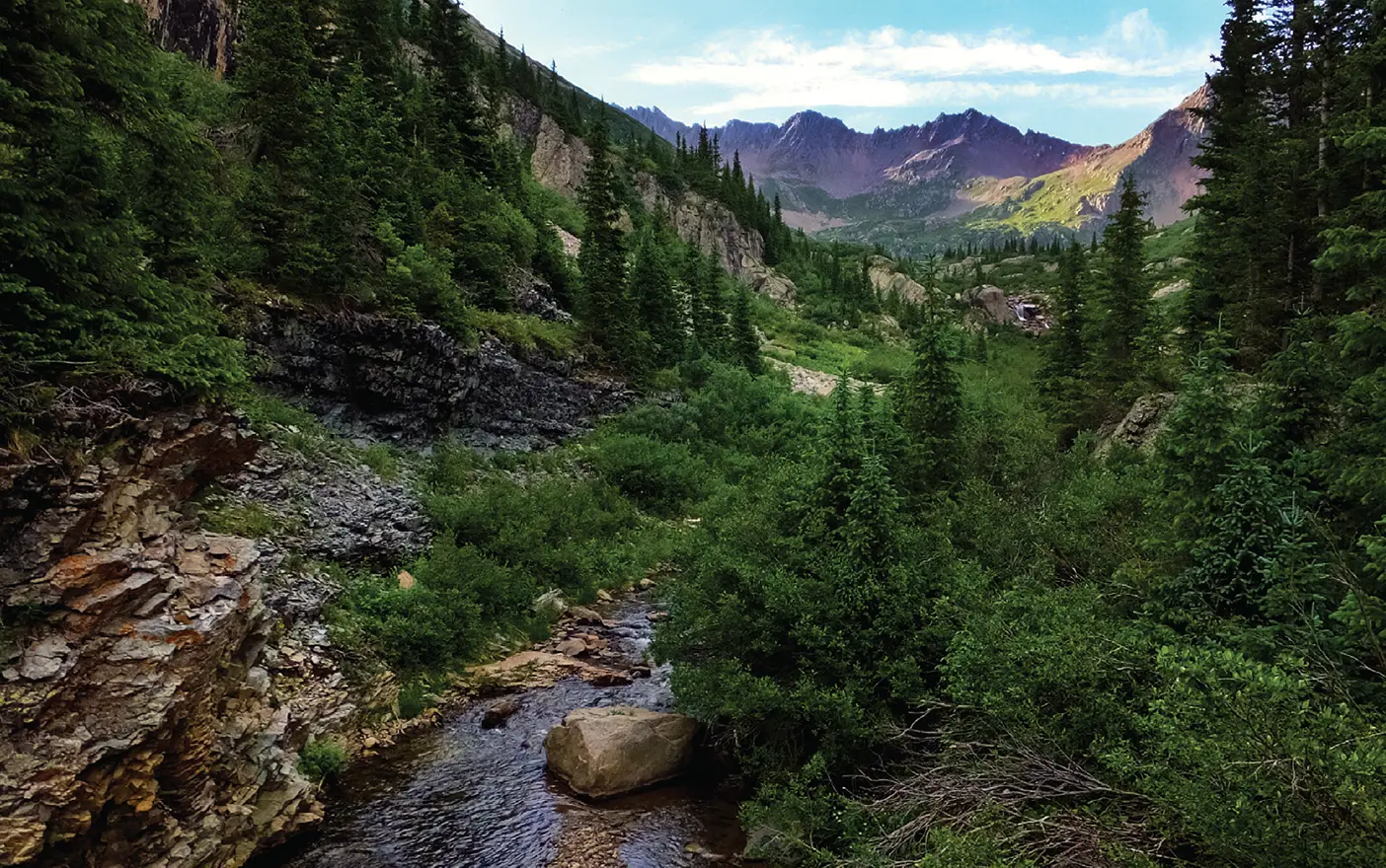 Tour Divide terrain