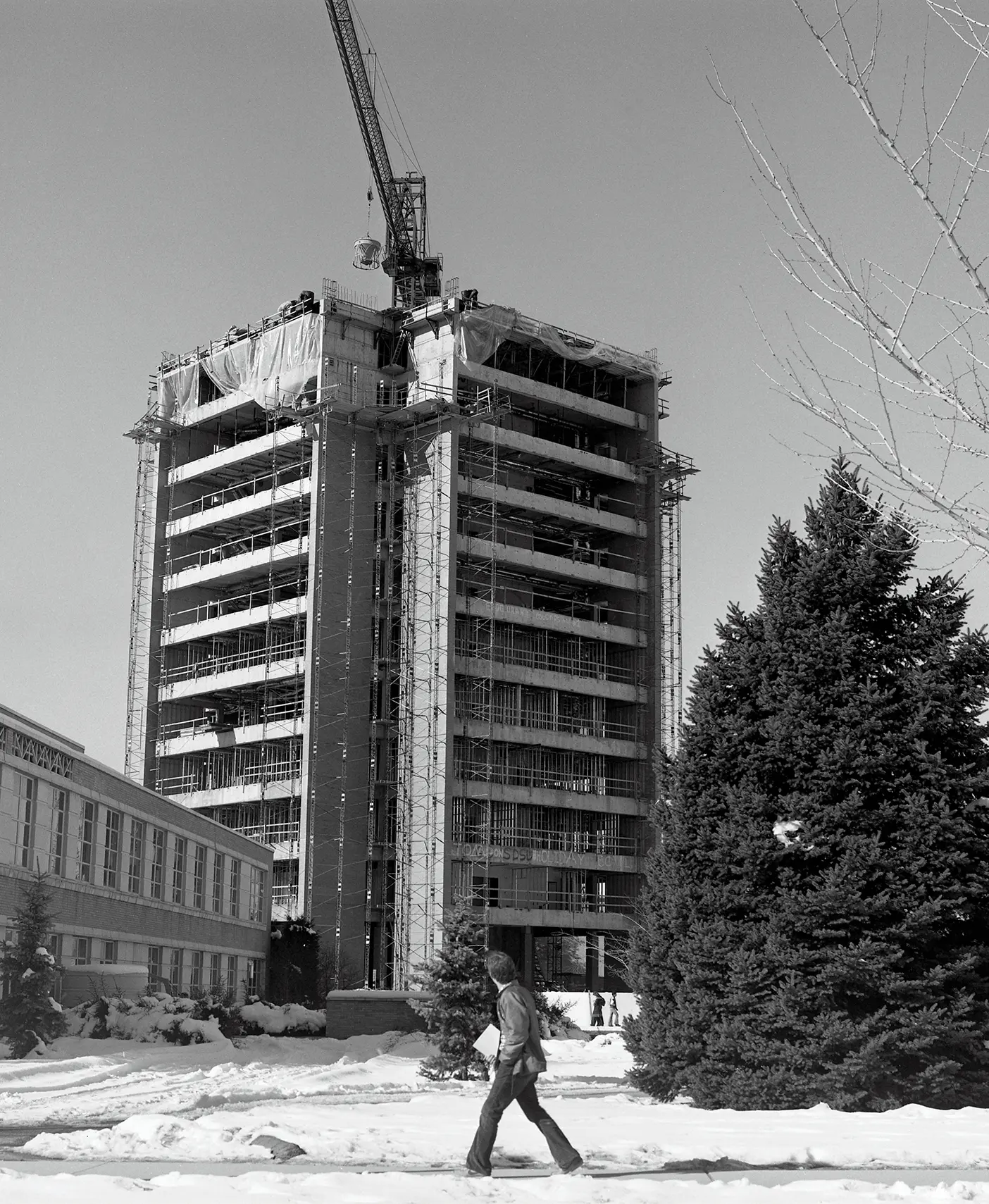 12-story campus high rise was named after Church president Spencer W. Kimball