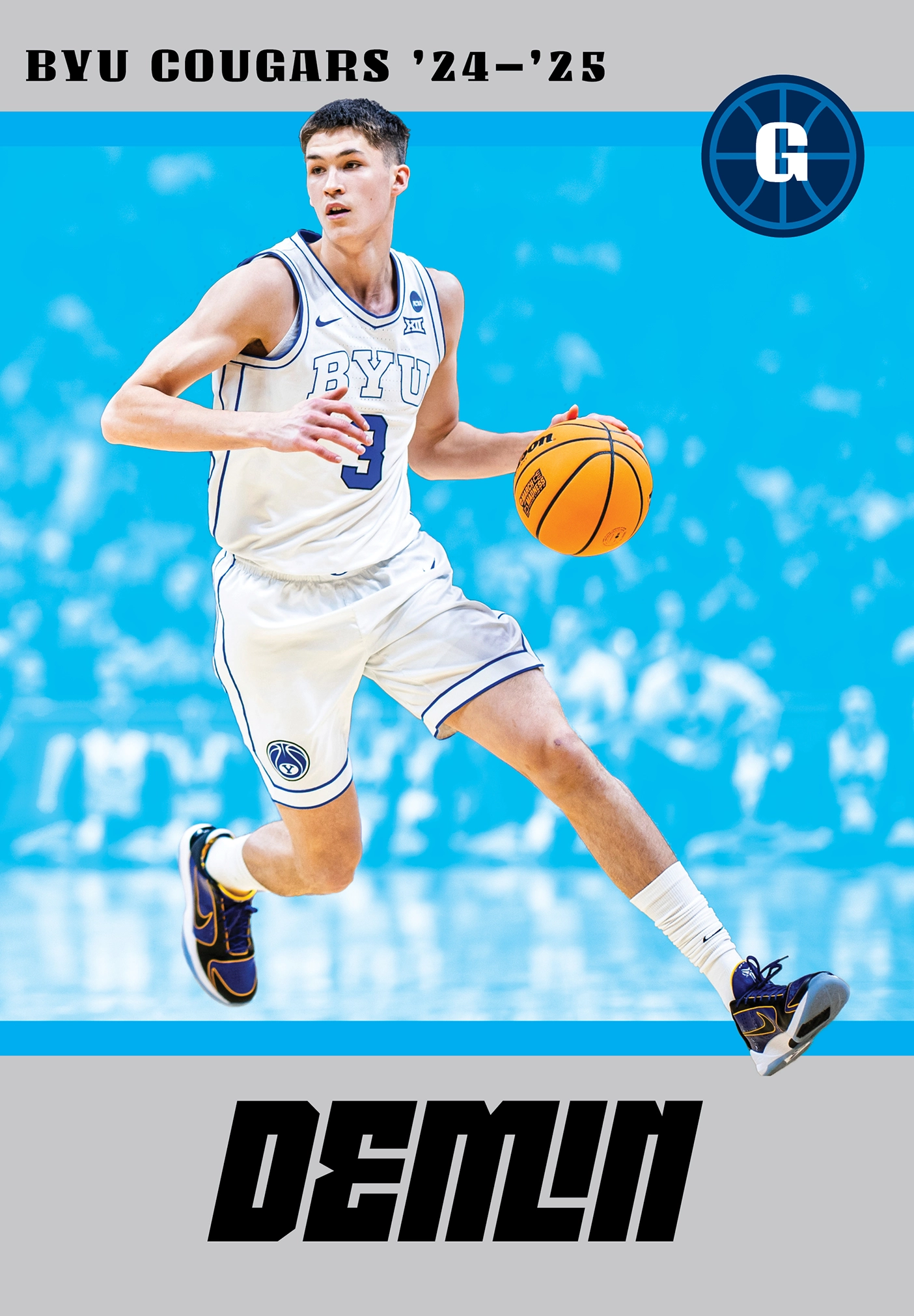 BYU baskeball player Egor Demin