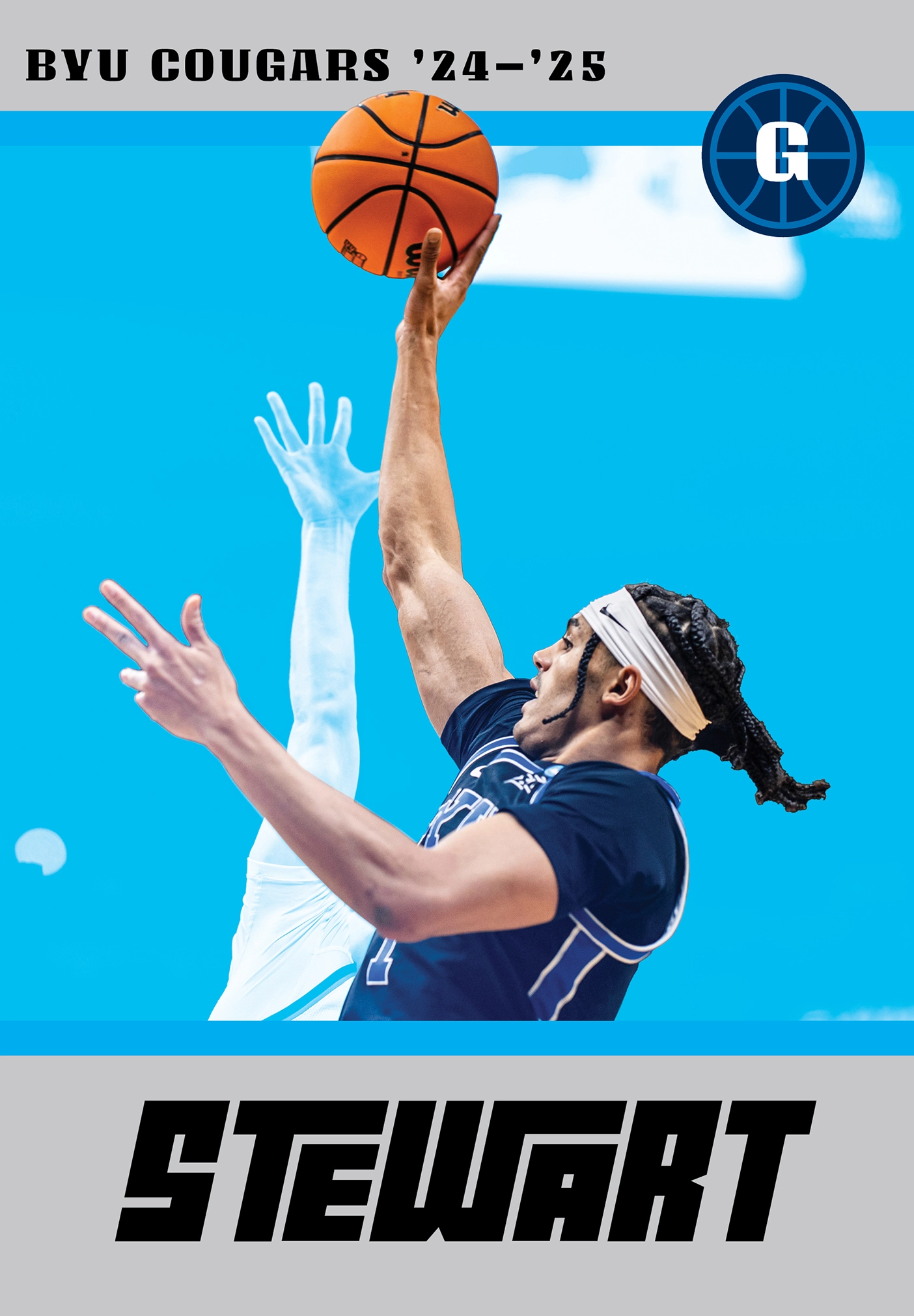 BYU basketball player Trey Stewart