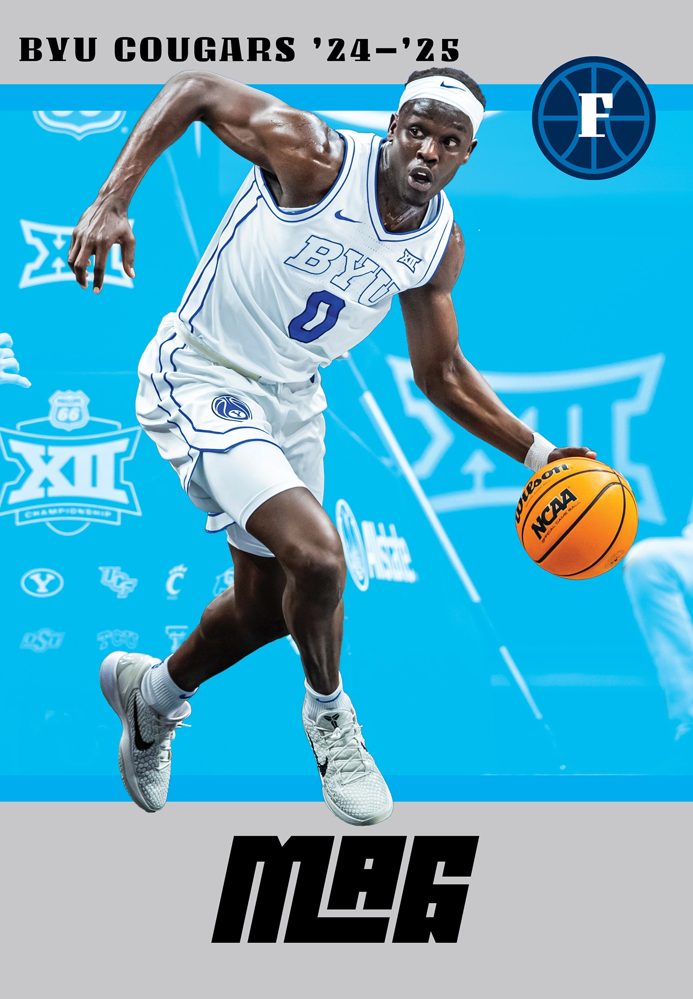 BYU basketball player Mawot Mag