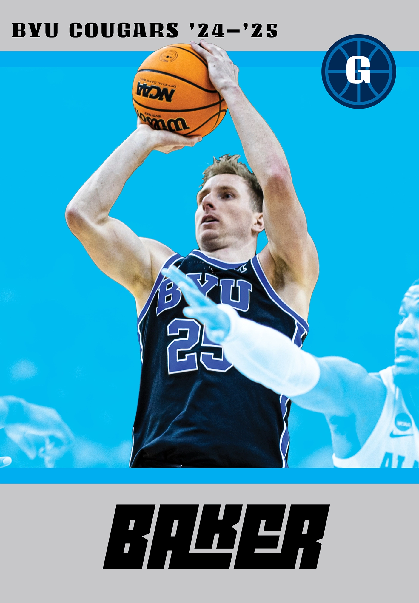 BYU basketball player Dawson Baker