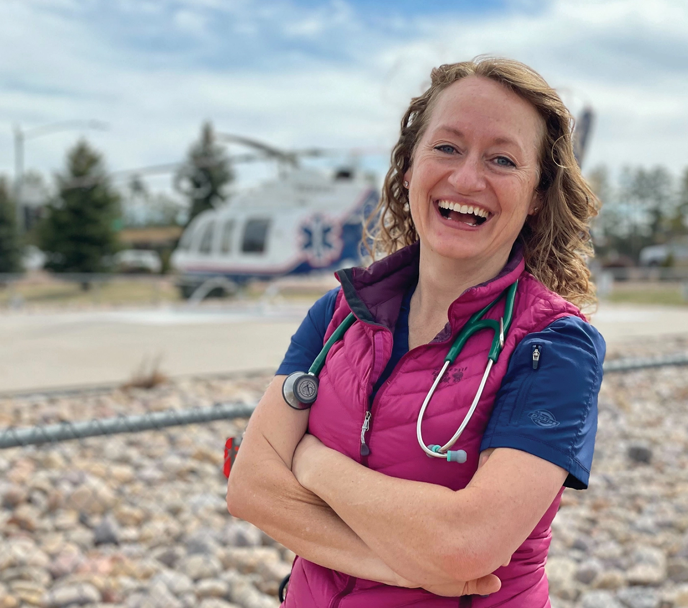 BYU graduate and emergency nurse practitioner Nicolette Broby