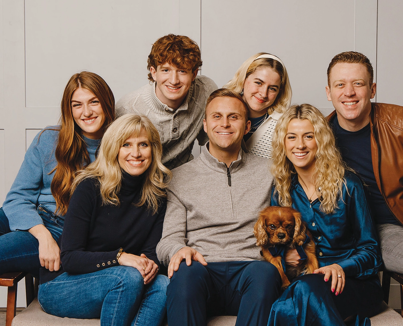 Heather Nemelka, founder of Elavare, and her family.